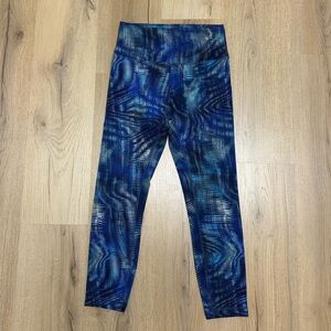 Lululemon Blue Patterned Women’s Leggings